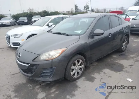 2010 Mazda Mazda3 I Touring z USA, uszkodzony, nr VIN JM1BL1SF5A1230975